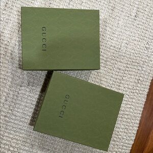 Gucci Green Boxes